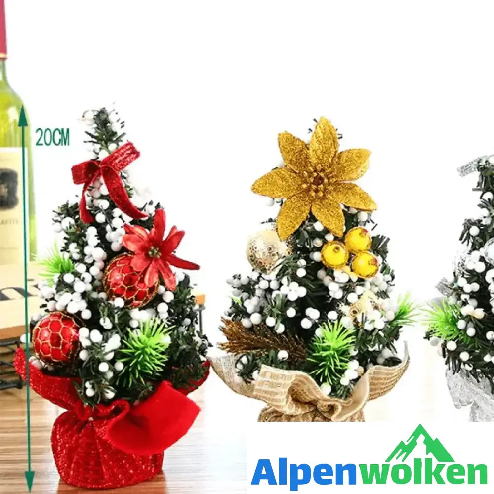 Alpenwolken - Tischplatte Weihnachtsbaum Ornament