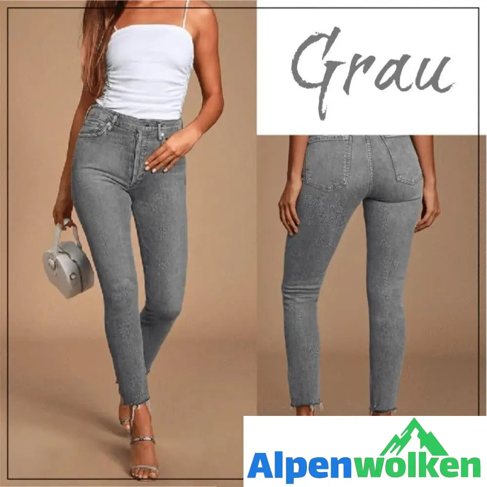 Alpenwolken - Toning Jeans-Leggings in Übergröße