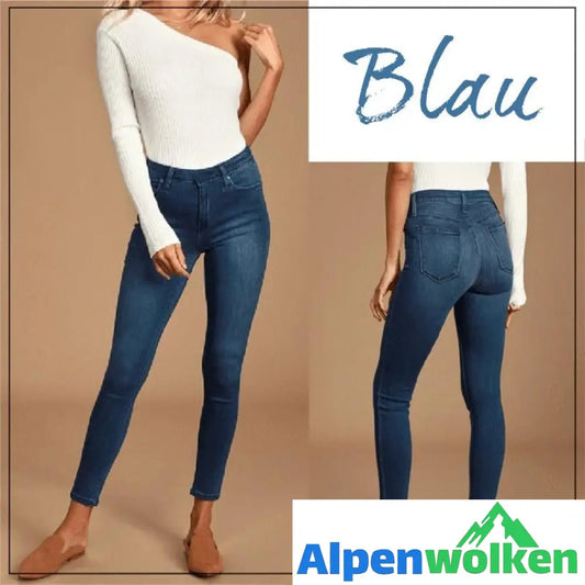 Alpenwolken - Toning Jeans-Leggings in Übergröße