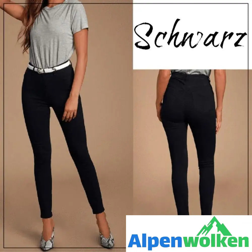 Alpenwolken - Toning Jeans-Leggings in Übergröße