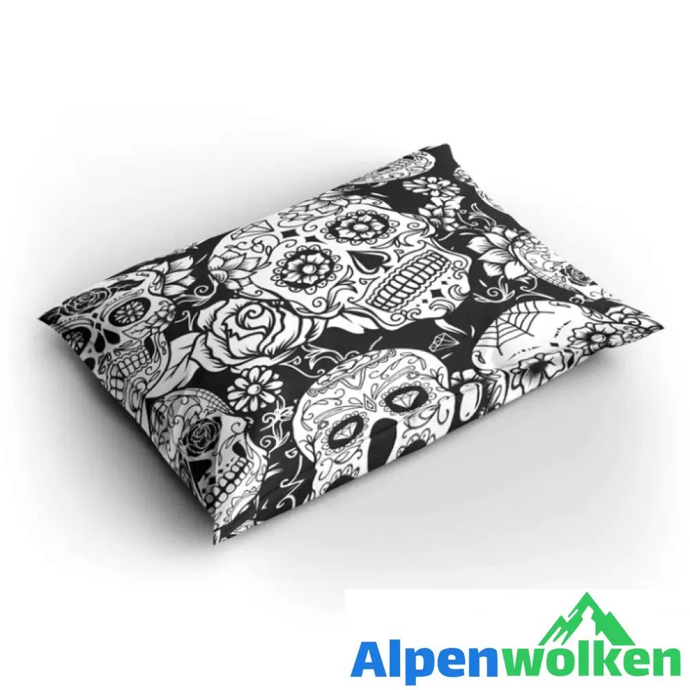 Alpenwolken - Totenkopf-Bettwäsche