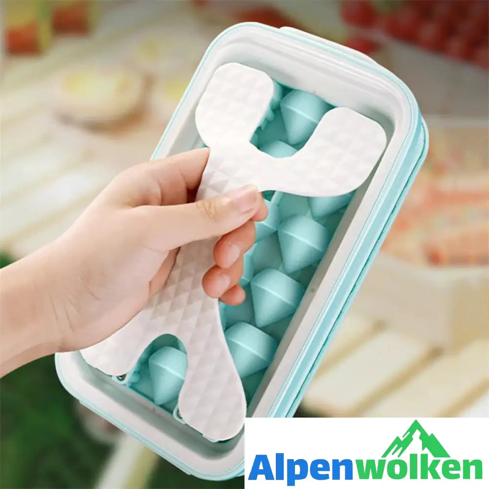 Alpenwolken - Tragbare Diamant Eiswürfelform