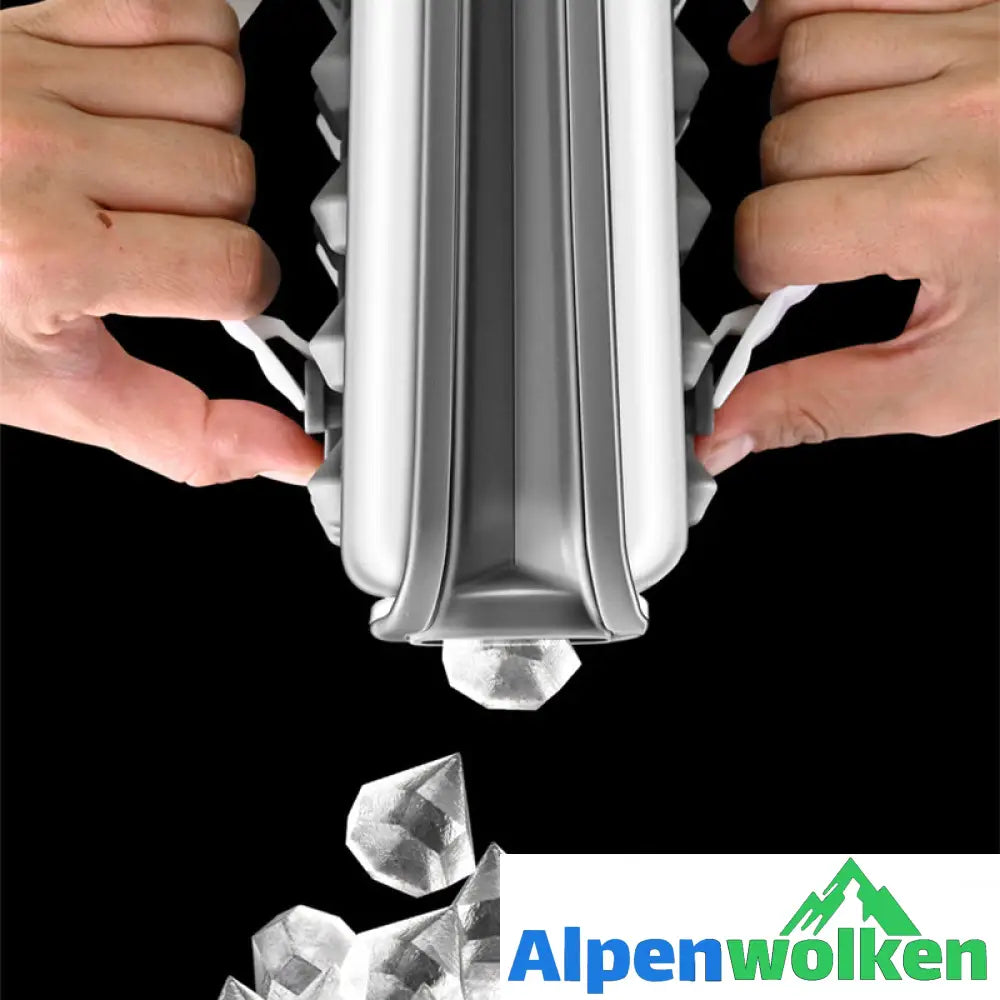 Alpenwolken - Tragbare Diamant Eiswürfelform