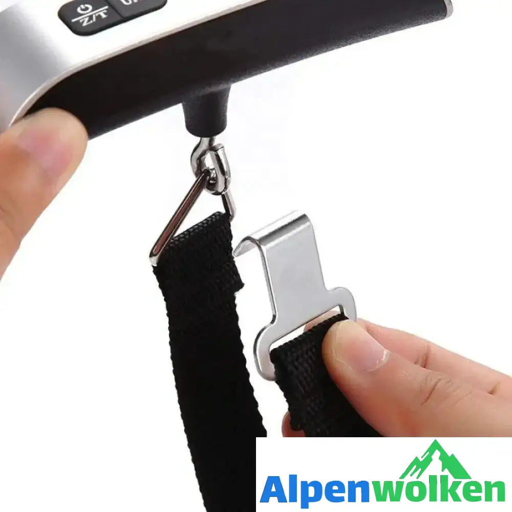 Alpenwolken - Tragbare Digitalwaage mit Batterie