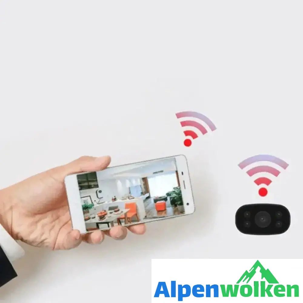 Alpenwolken - Tragbare Drahtlose WIFI Kamera