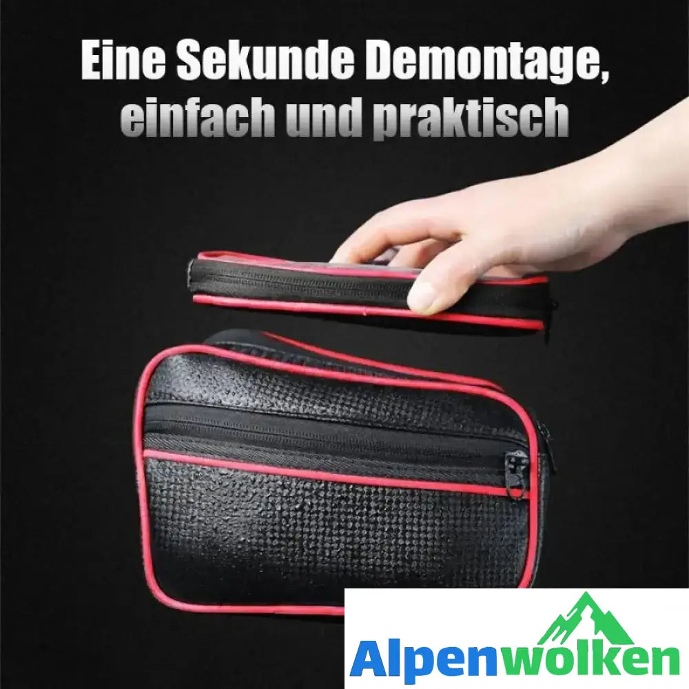 Alpenwolken - Tragbare Fahrrad-Handytasche