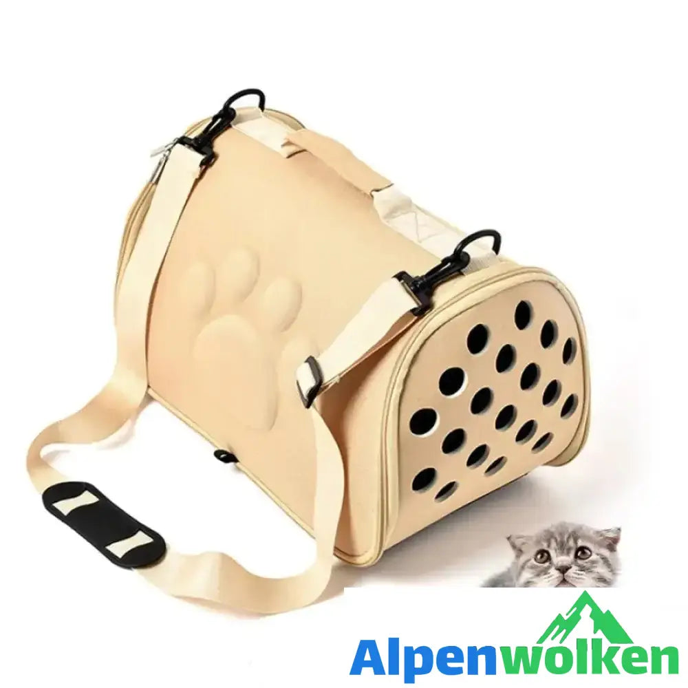 Alpenwolken - Tragbare Faltbare Haustier Tasche