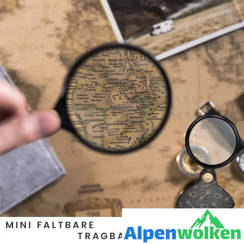 Alpenwolken - Tragbare Faltbare Lupe