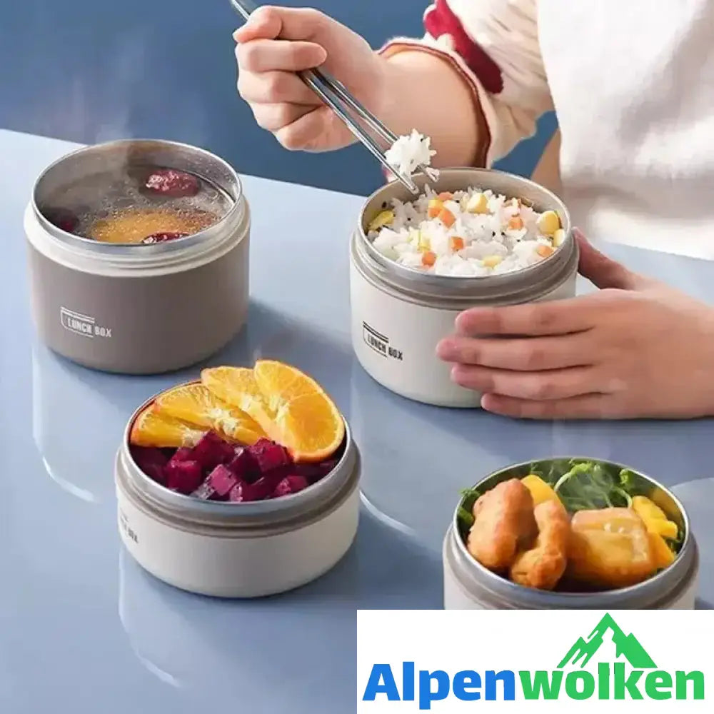 Alpenwolken - 🔥Tragbare isolierte Lunchbo🔥