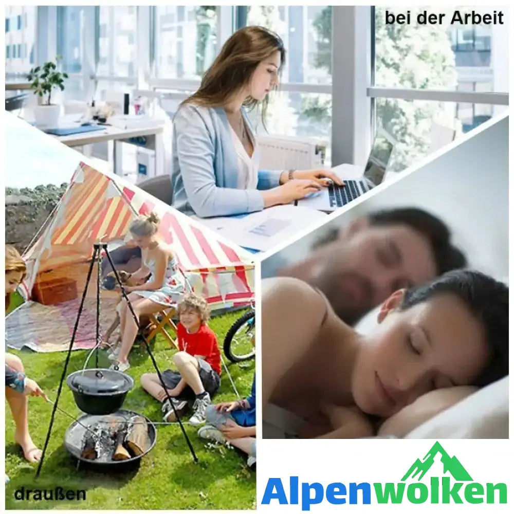 Alpenwolken - Tragbare Klimaanlage Luftkühler für Büro/Raum