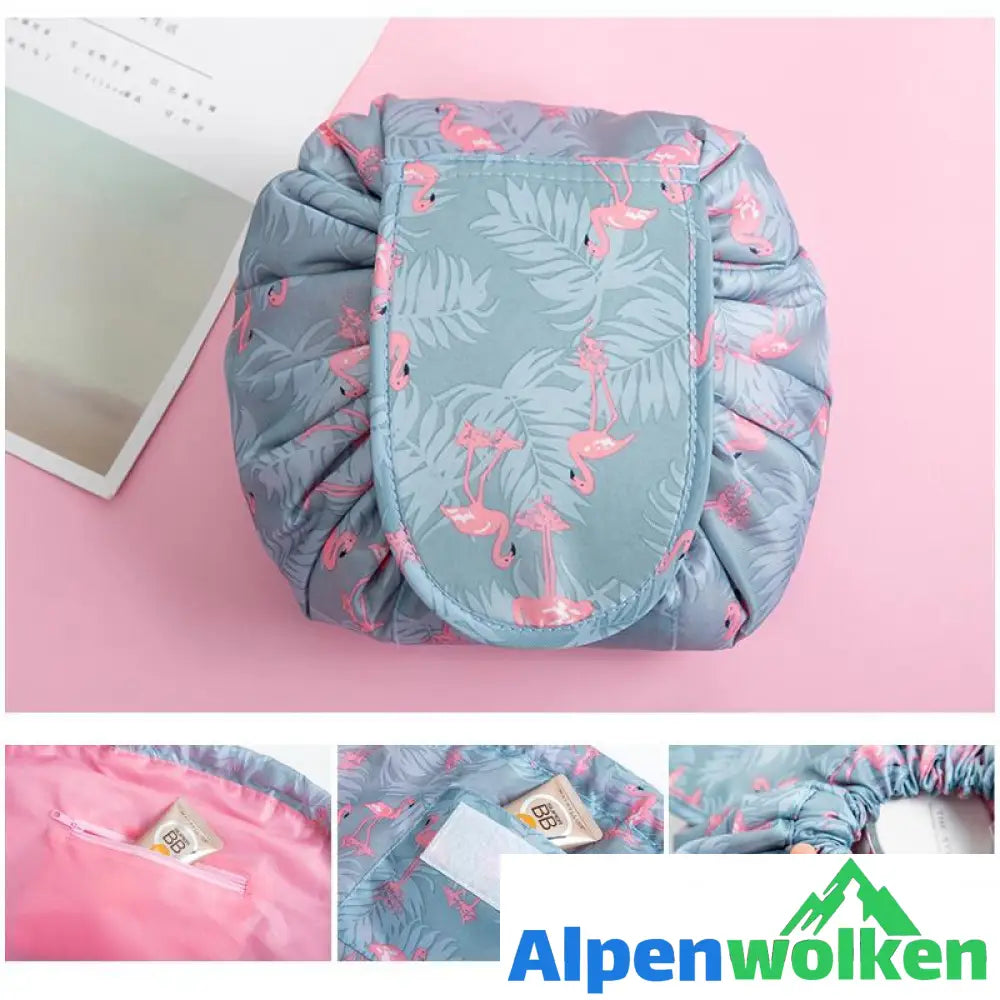 Alpenwolken - Tragbare magische faule Kosmetiktasche