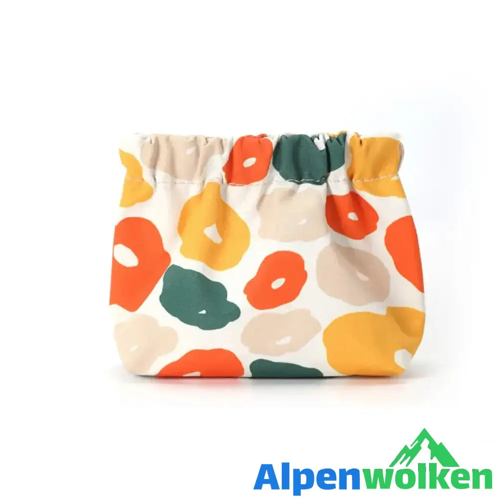 Alpenwolken - ❤️Tragbare Mini-Geldbörse mit Granatsplittern❤️ Orange