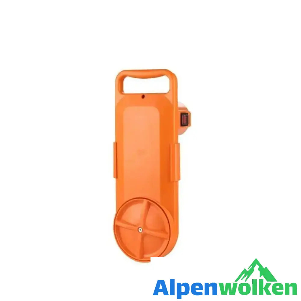 Alpenwolken - Tragbare Mini-Waschmaschine Orange