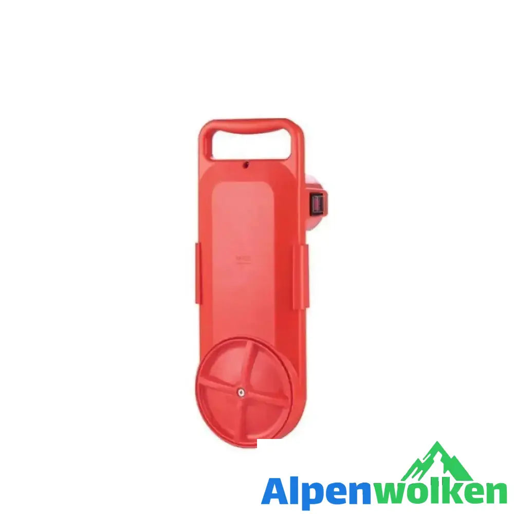 Alpenwolken - Tragbare Mini-Waschmaschine Rot