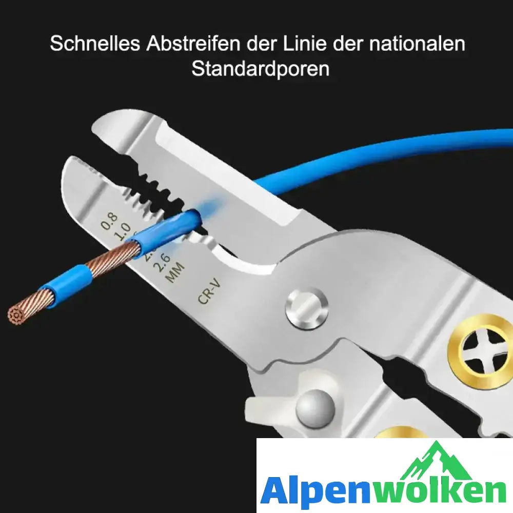 Alpenwolken - Tragbare Multifunktionale Abisolierzange