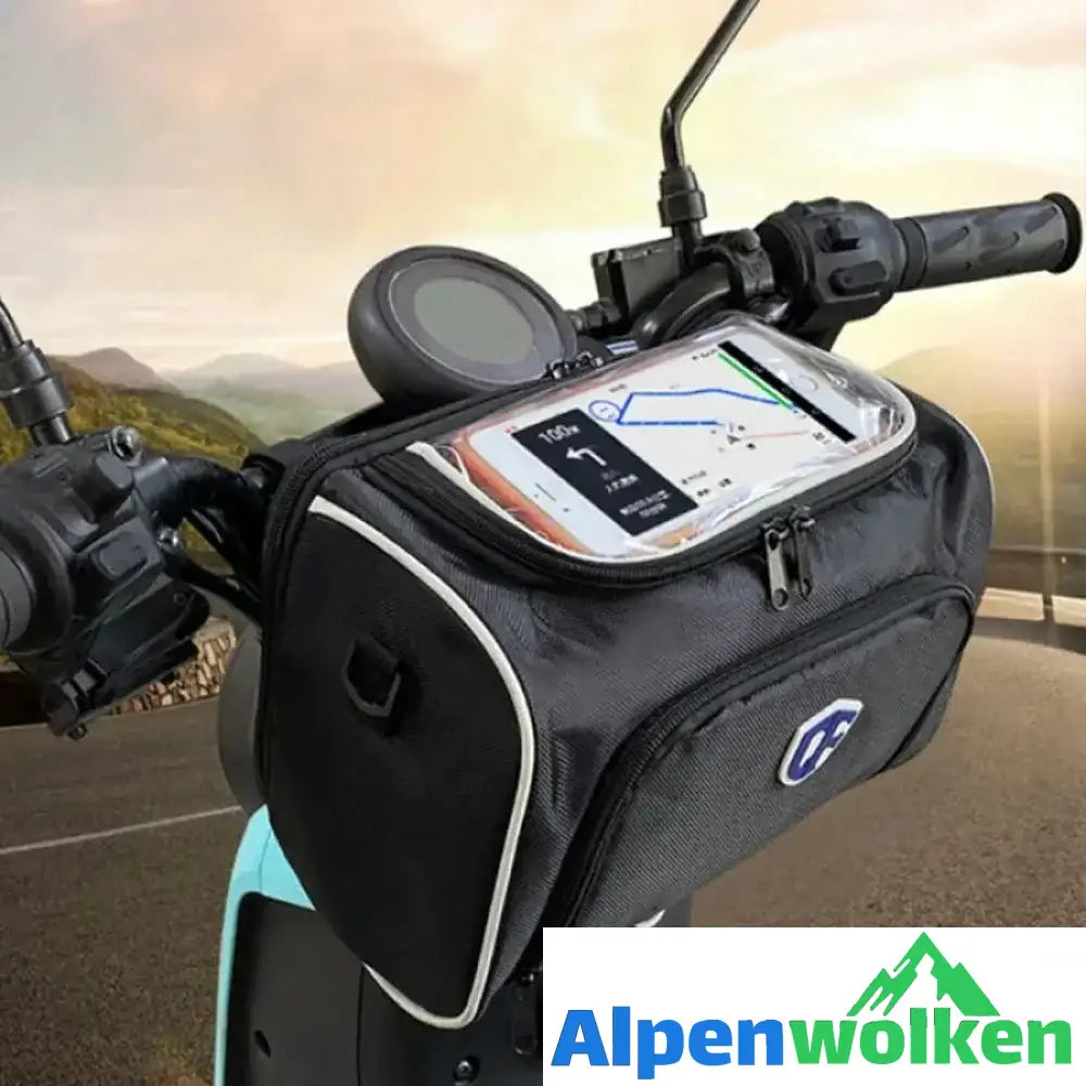 Alpenwolken - Tragbare multifunktionale Fahrradtasche Aktualisiert