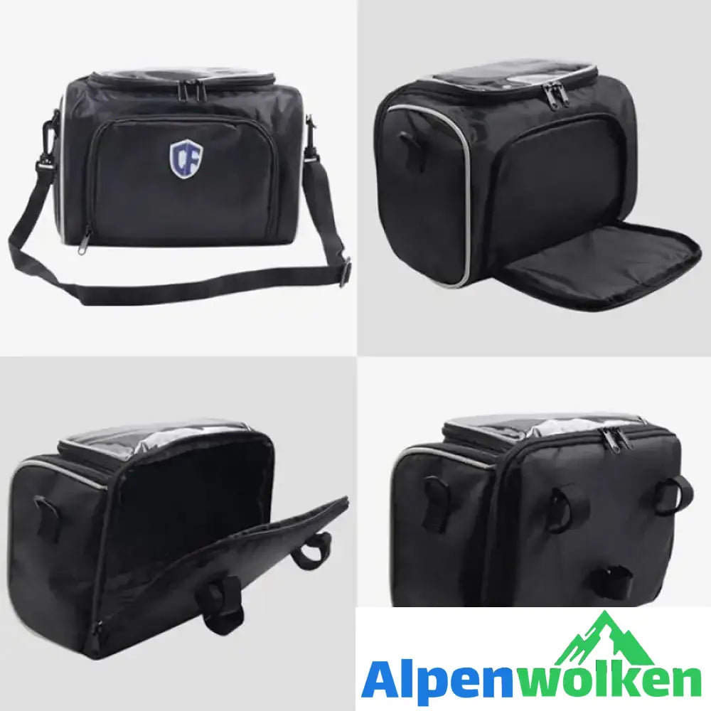 Alpenwolken - Tragbare multifunktionale Fahrradtasche