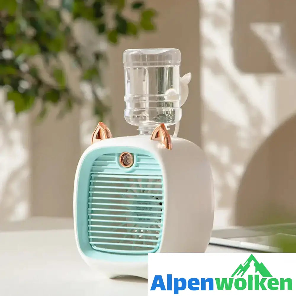 Alpenwolken - Tragbare Sprühventilatoren Grün