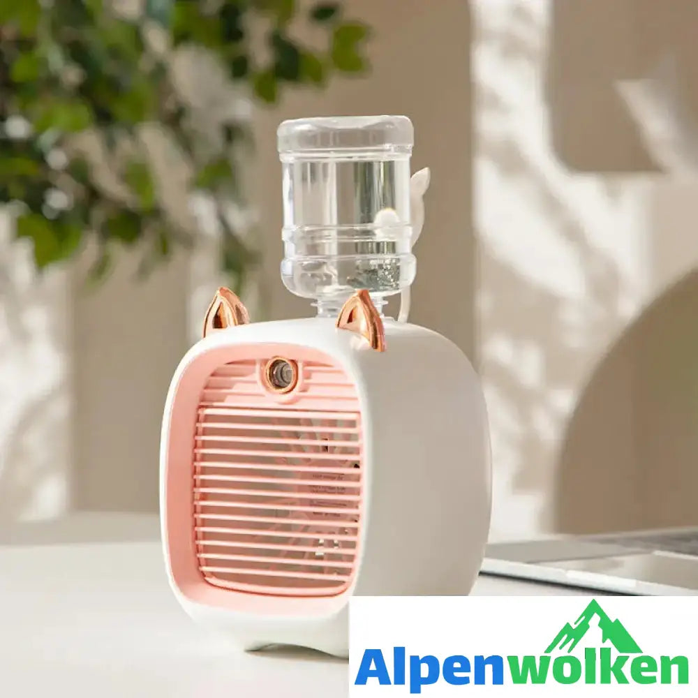 Alpenwolken - Tragbare Sprühventilatoren Rosa