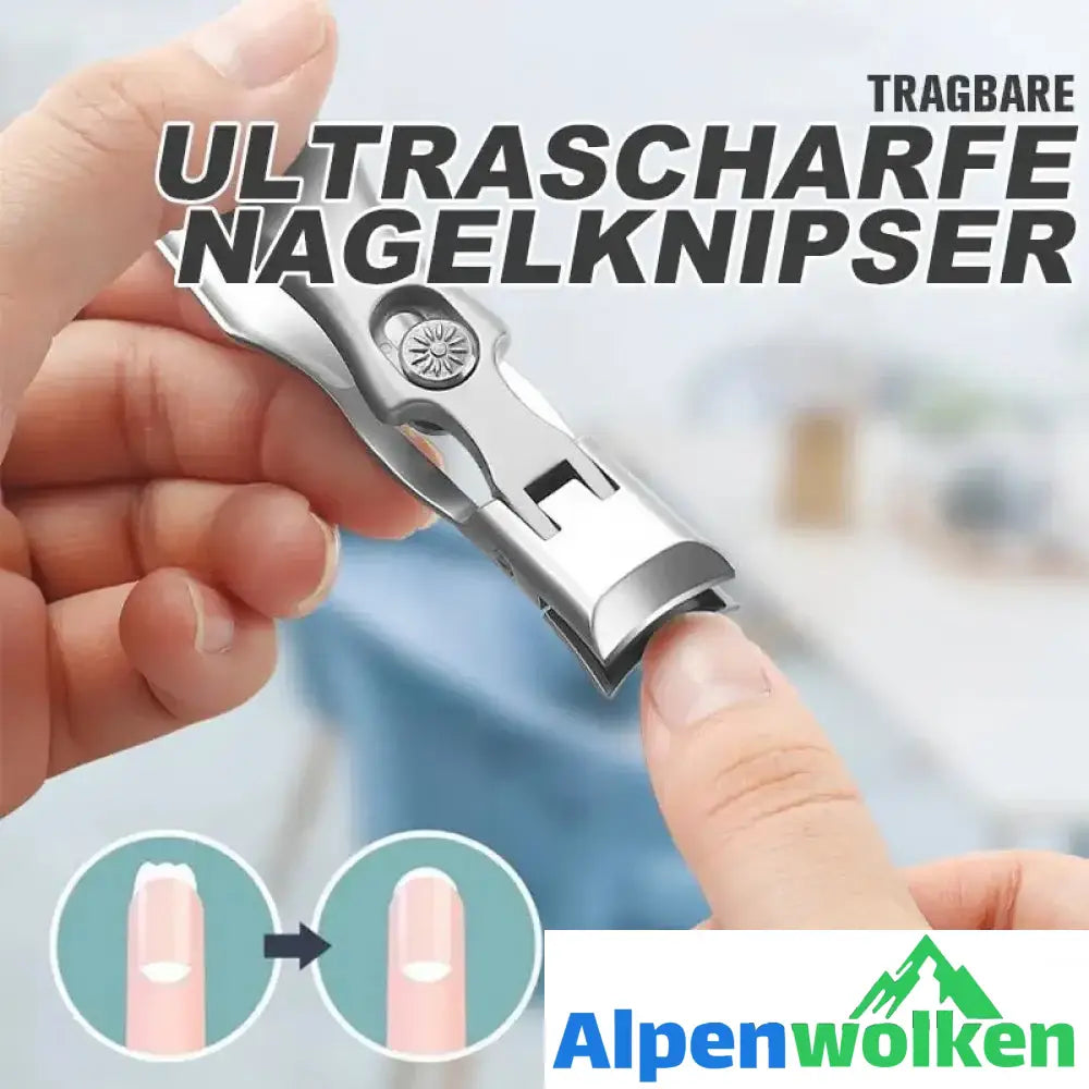 Alpenwolken - Tragbare Ultrascharfe Nagelknipser