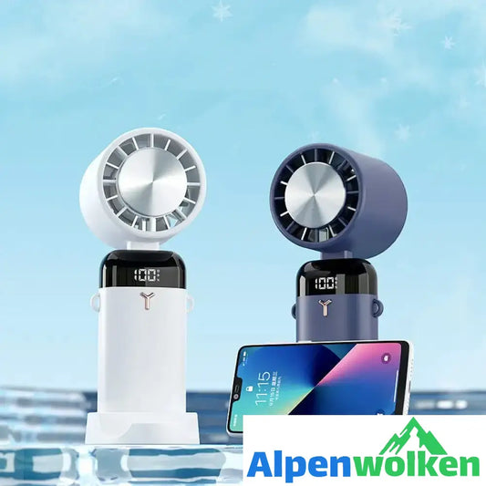 Alpenwolken - Tragbarer elektrischer Handventilator