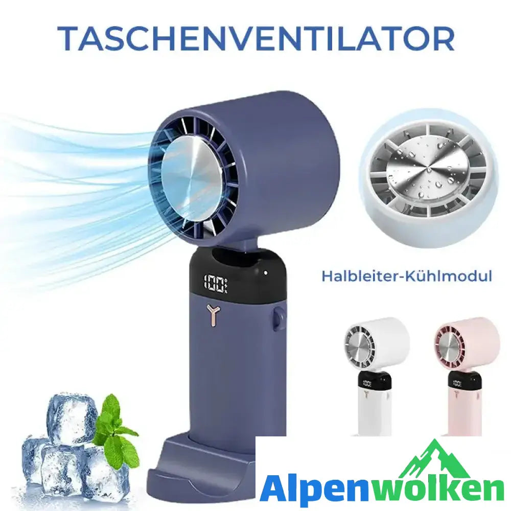 Alpenwolken - Tragbarer elektrischer Handventilator