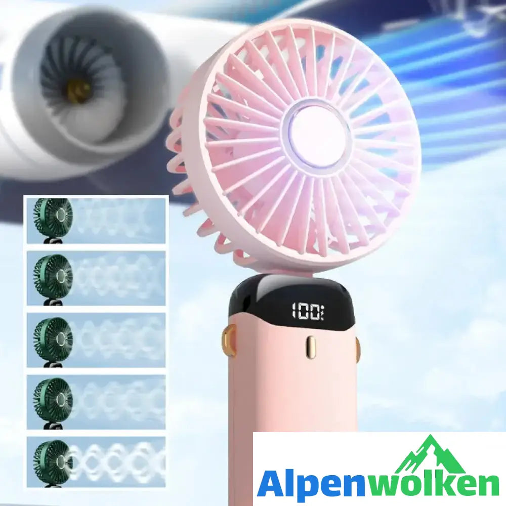 Alpenwolken - Tragbarer elektrischer Handventilator