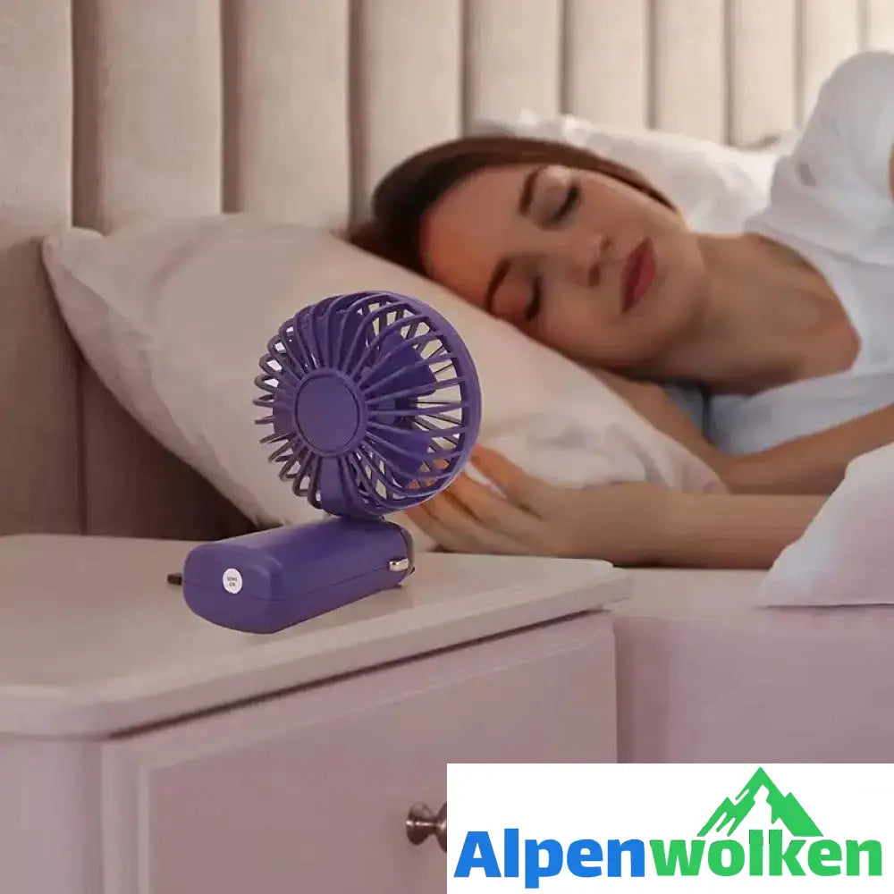 Alpenwolken - Tragbarer elektrischer Handventilator