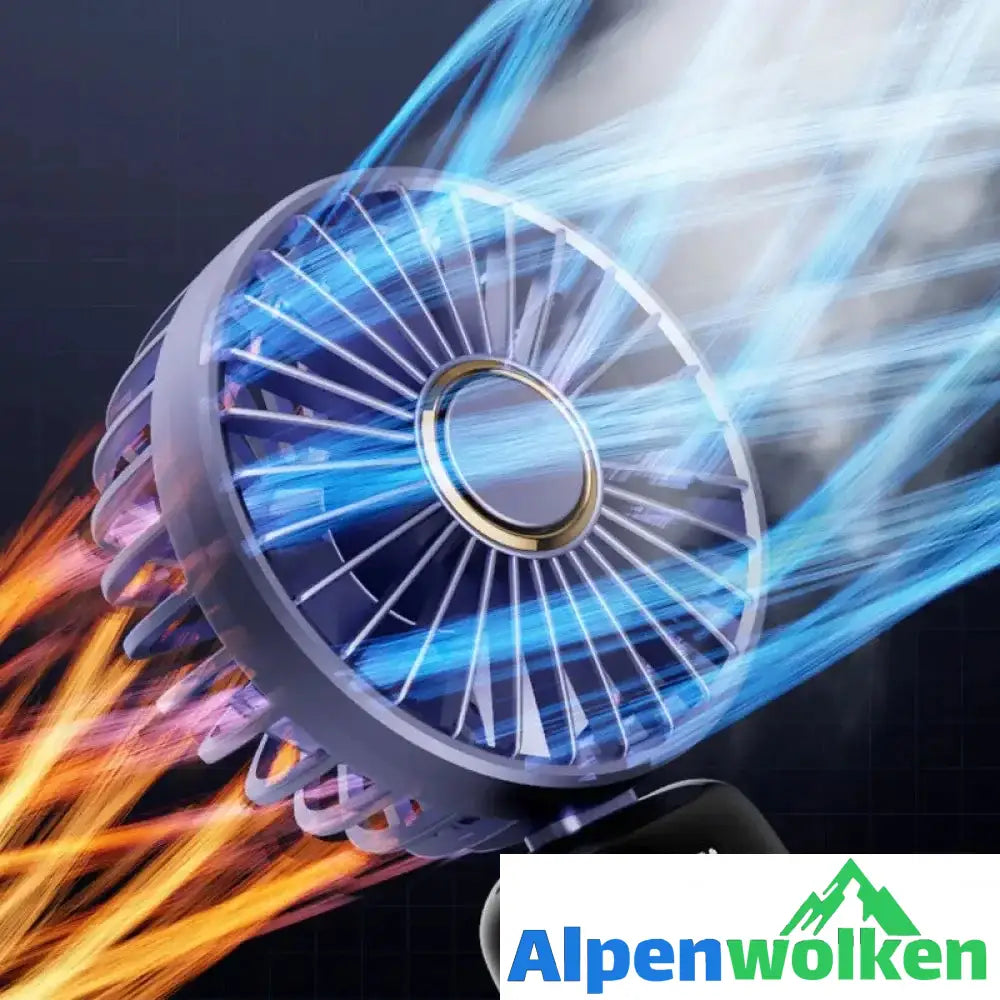 Alpenwolken - Tragbarer elektrischer Handventilator