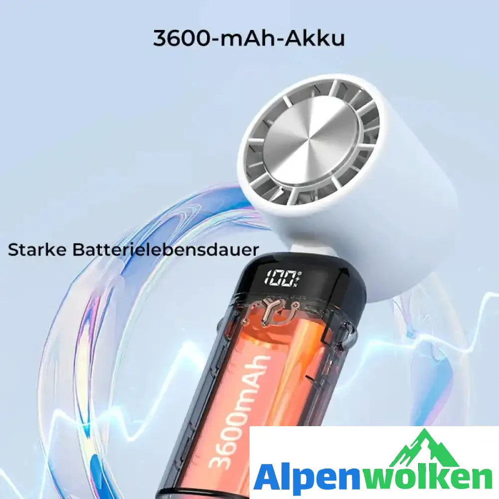 Alpenwolken - Tragbarer elektrischer Handventilator