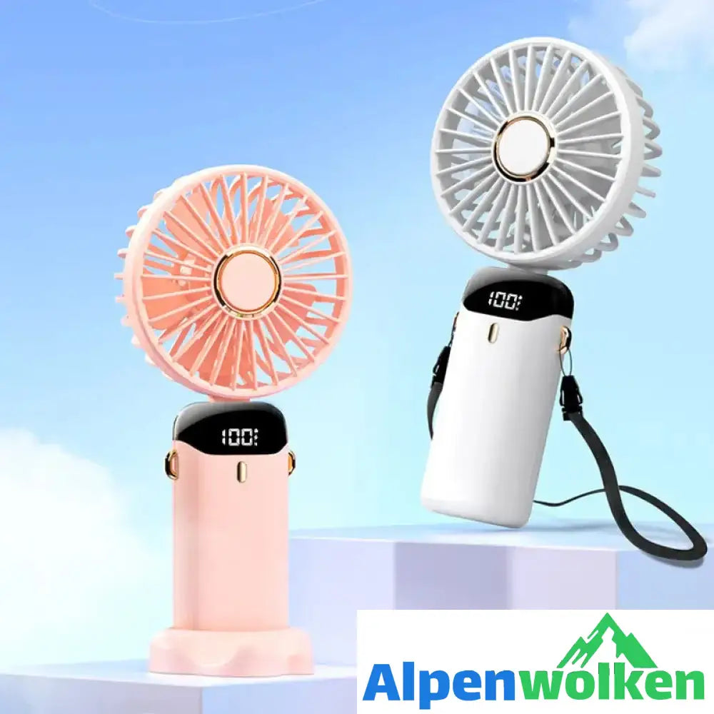 Alpenwolken - Tragbarer elektrischer Handventilator