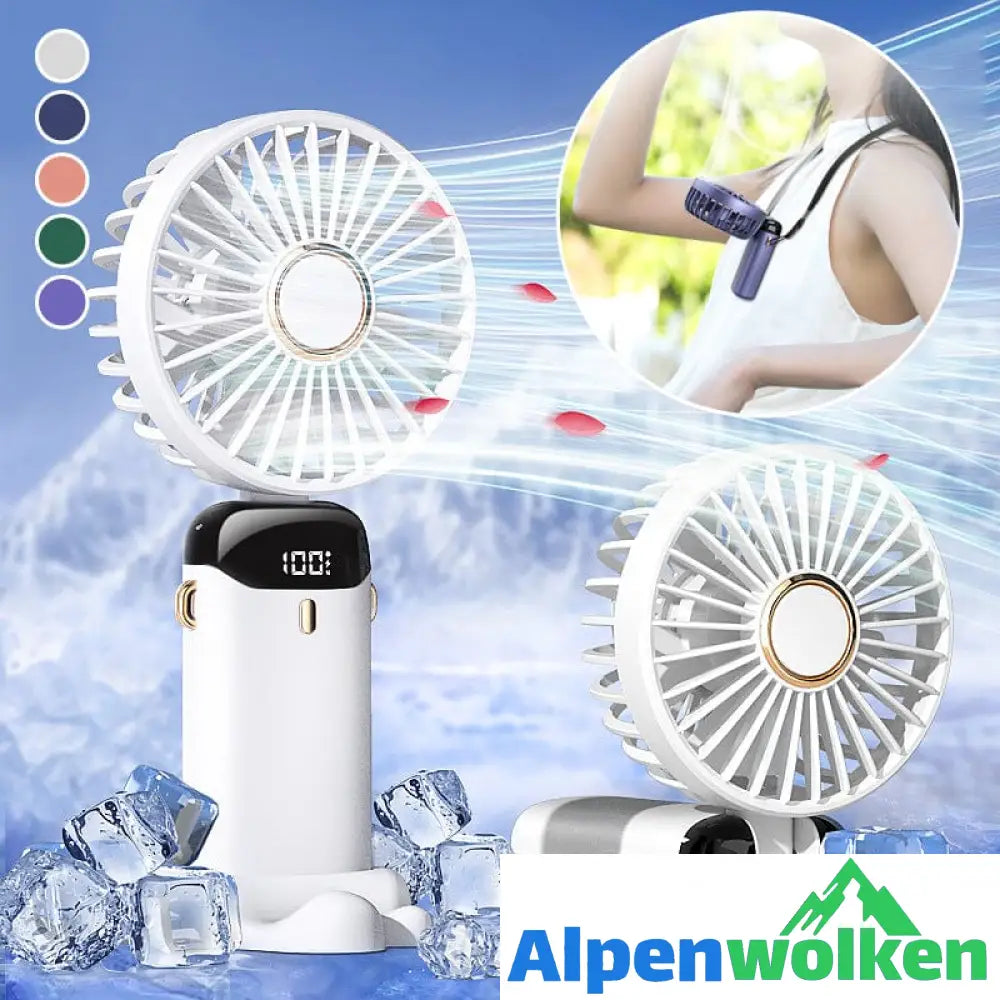 Alpenwolken - Tragbarer elektrischer USB-Ventilator