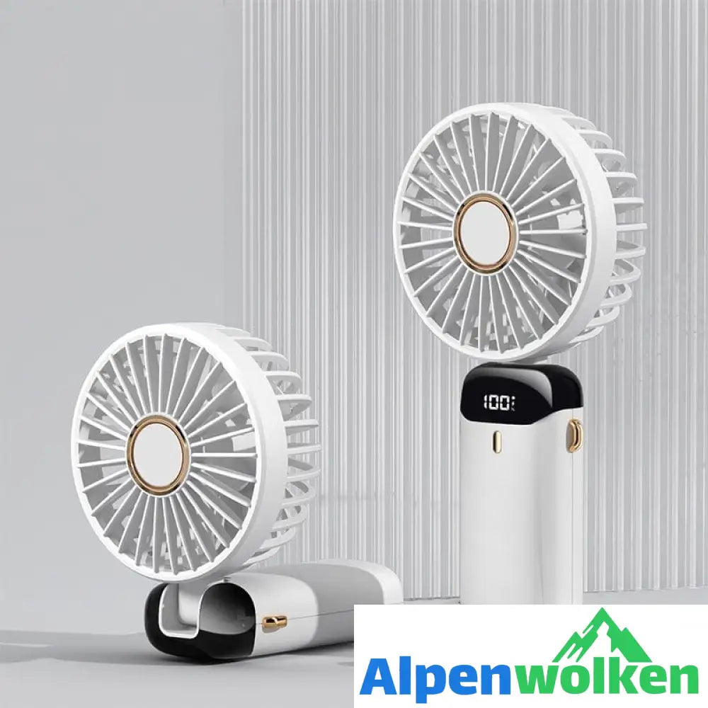 Alpenwolken - Tragbarer elektrischer USB-Ventilator