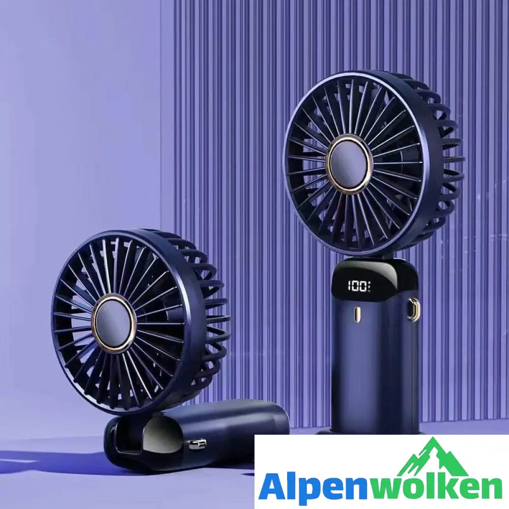 Alpenwolken - Tragbarer elektrischer USB-Ventilator