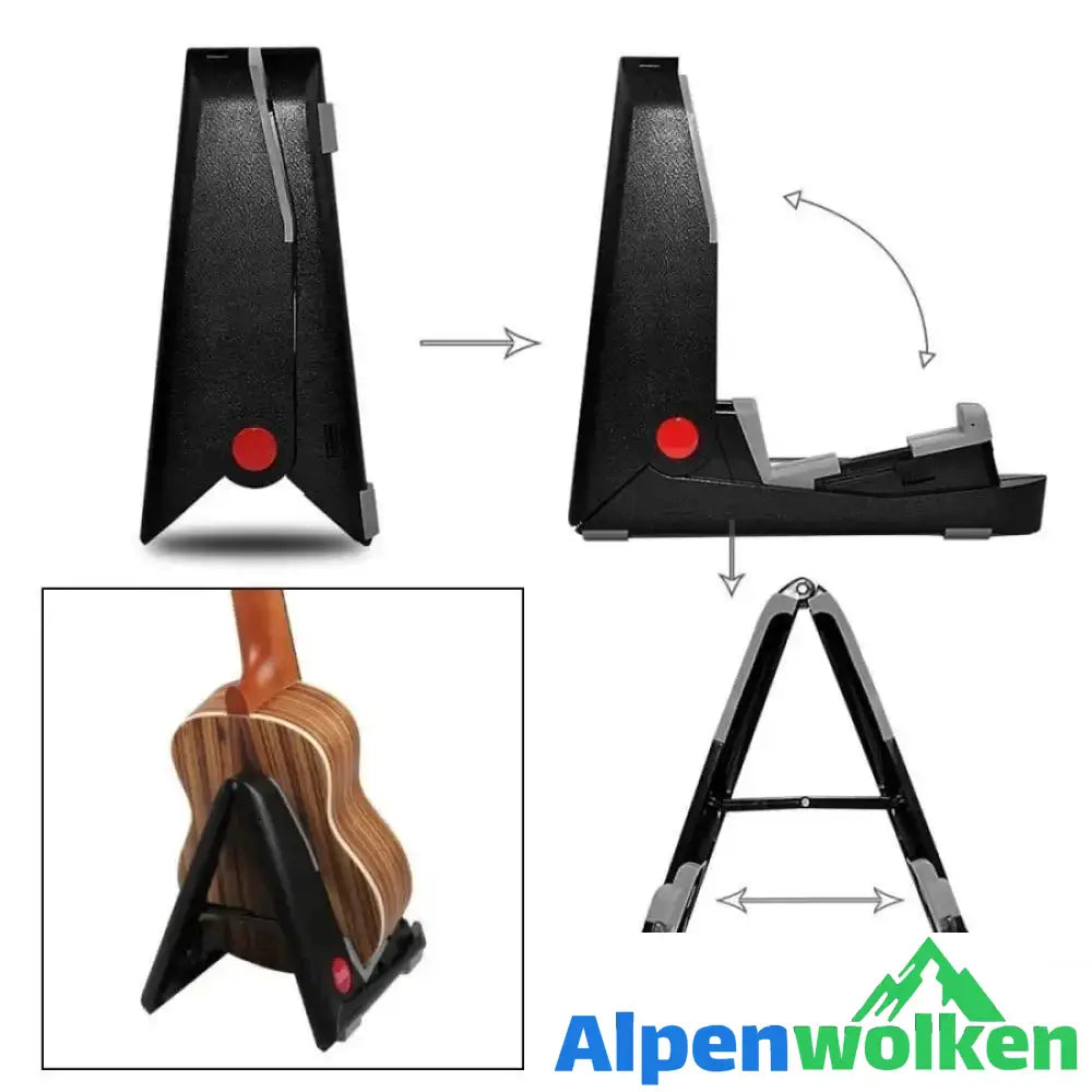 Alpenwolken - Tragbarer Gitarrenständer