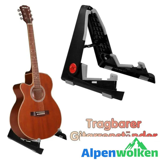 Alpenwolken - Tragbarer Gitarrenständer