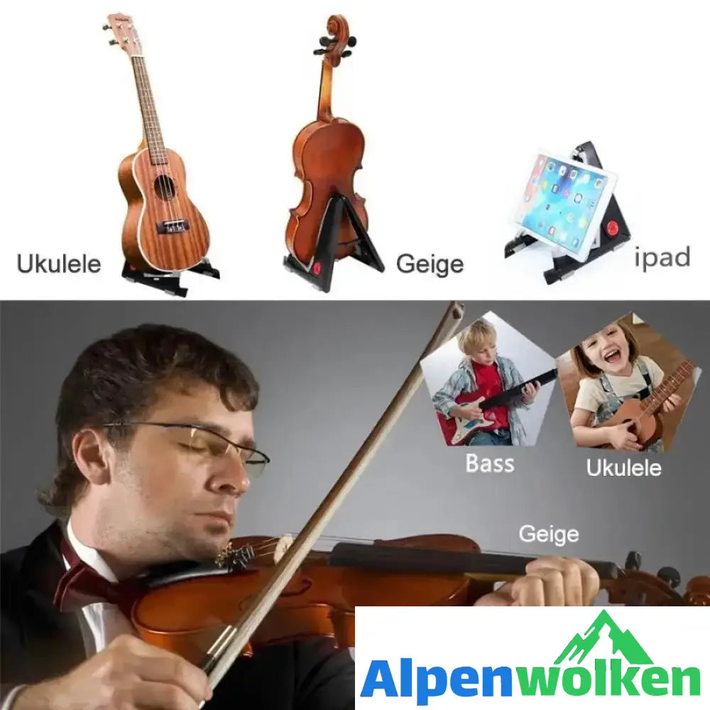 Alpenwolken - Tragbarer Gitarrenständer