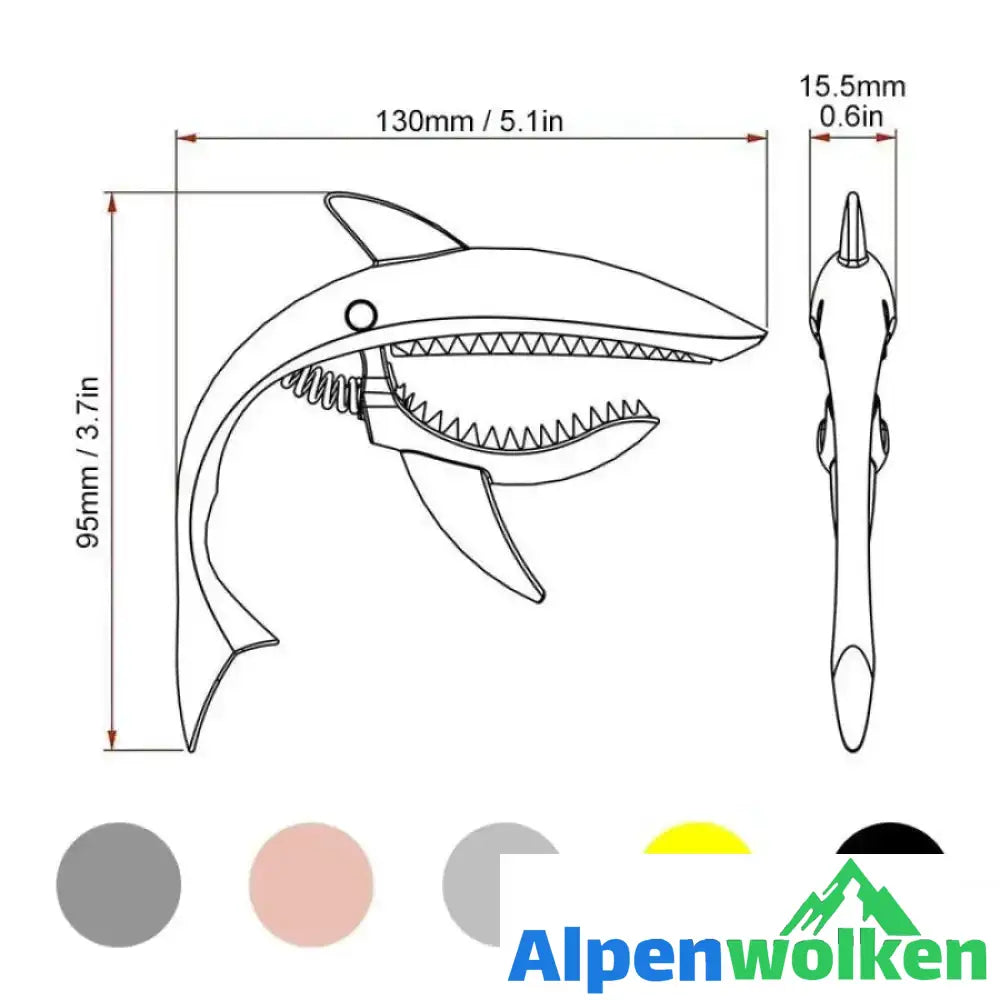 Alpenwolken - Tragbarer Hai-Tuner