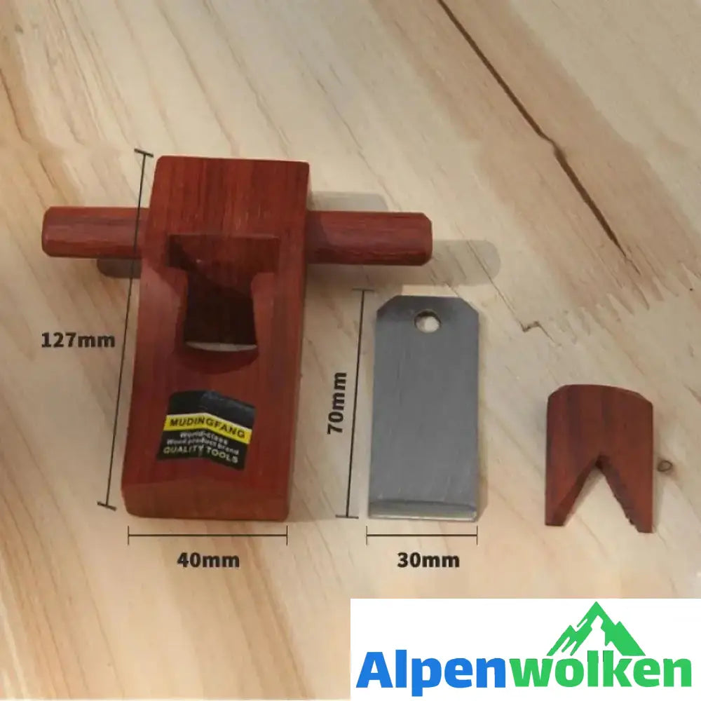 Alpenwolken - Tragbarer Mini-Holzhobel