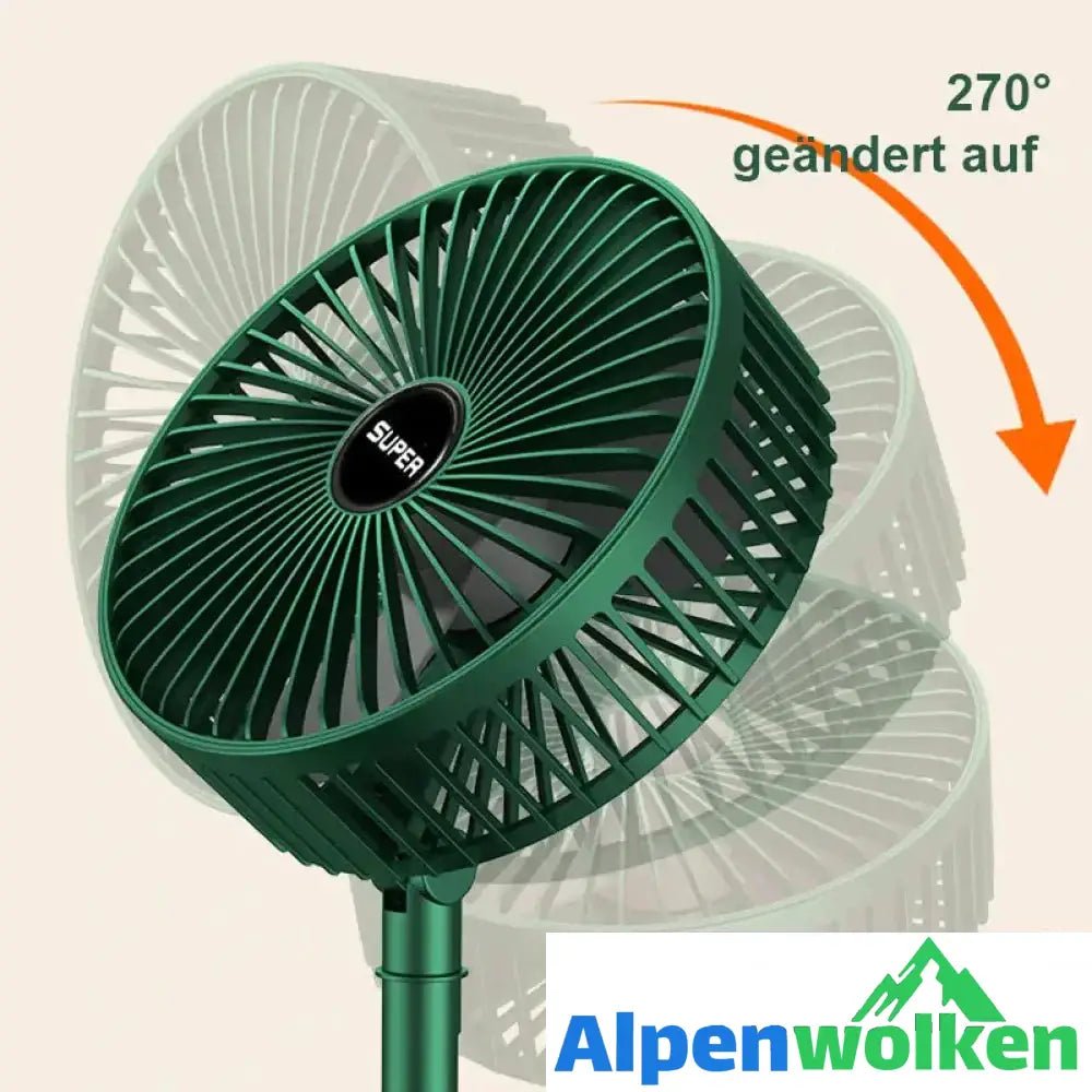 Alpenwolken - Tragbarer Mini-Ventilator für den Haushalt