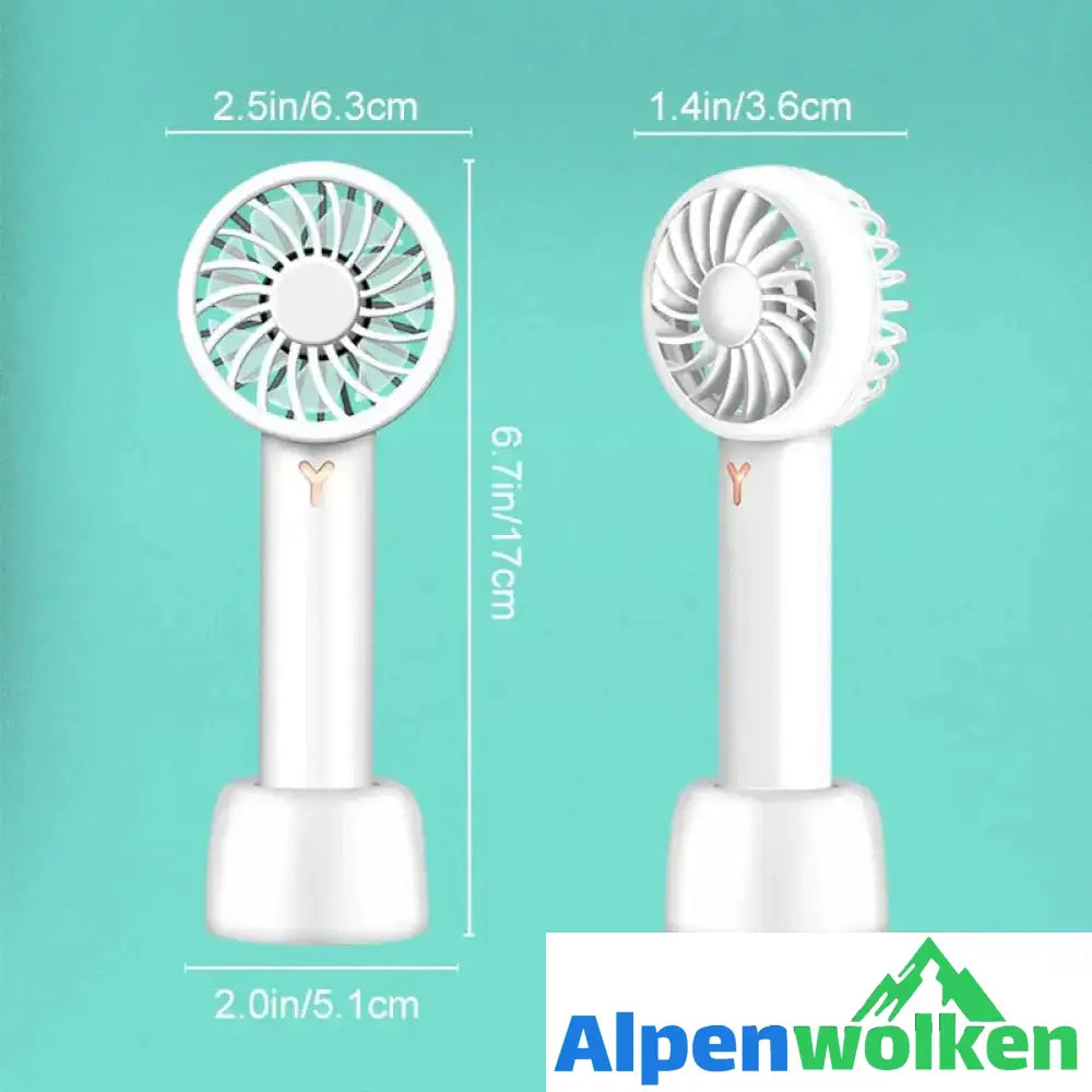 Alpenwolken - Tragbarer Mini-Ventilator für den Haushalt