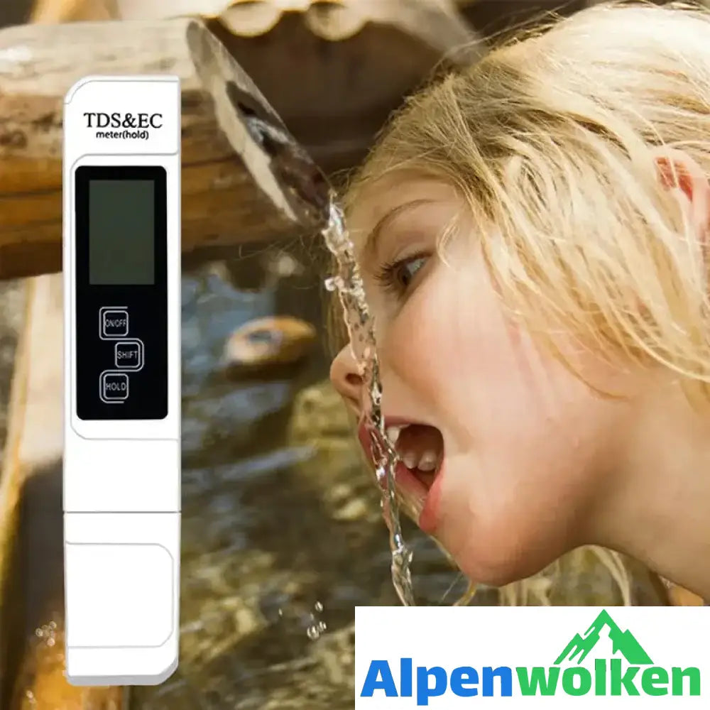 Alpenwolken - Tragbarer multifunktionaler Wasserqualitätsprüfstift