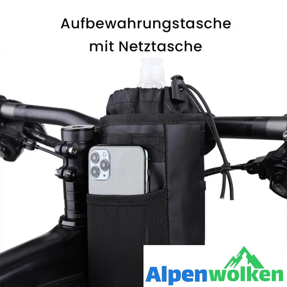 Alpenwolken - Tragbarer Outdoor Fahrrad Wasserflaschenhalter