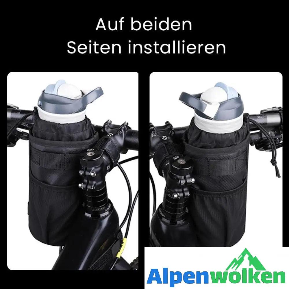 Alpenwolken - Tragbarer Outdoor Fahrrad Wasserflaschenhalter