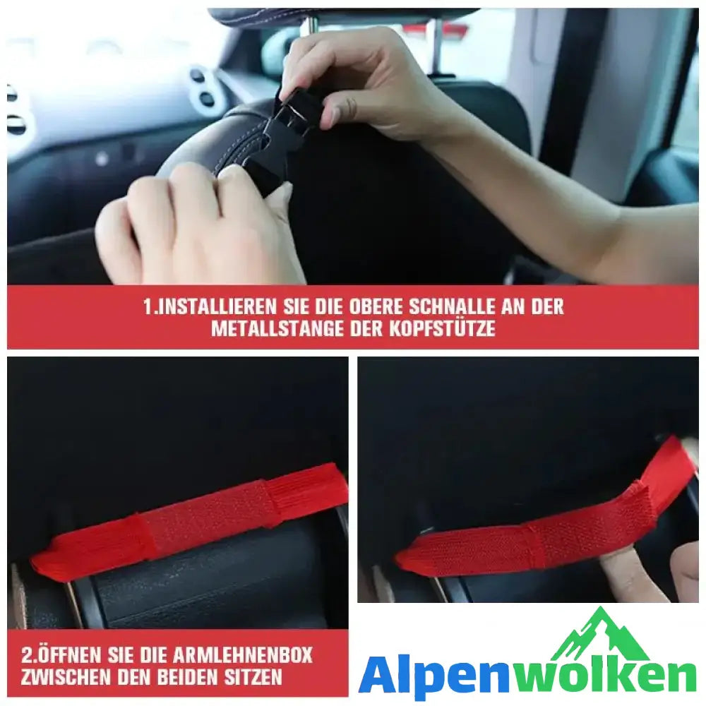 Alpenwolken - Tragbarer Taschenhalter für Autos