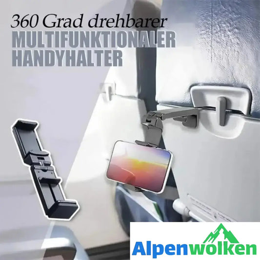 Alpenwolken - Tragbarer um 360 Grad drehbarer Handyhalter