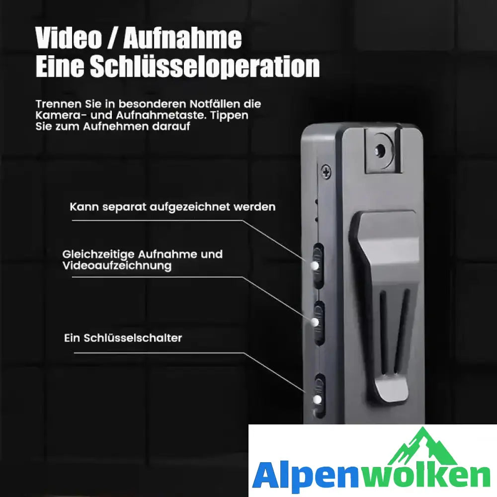 Alpenwolken - Tragbarer Videorecorder