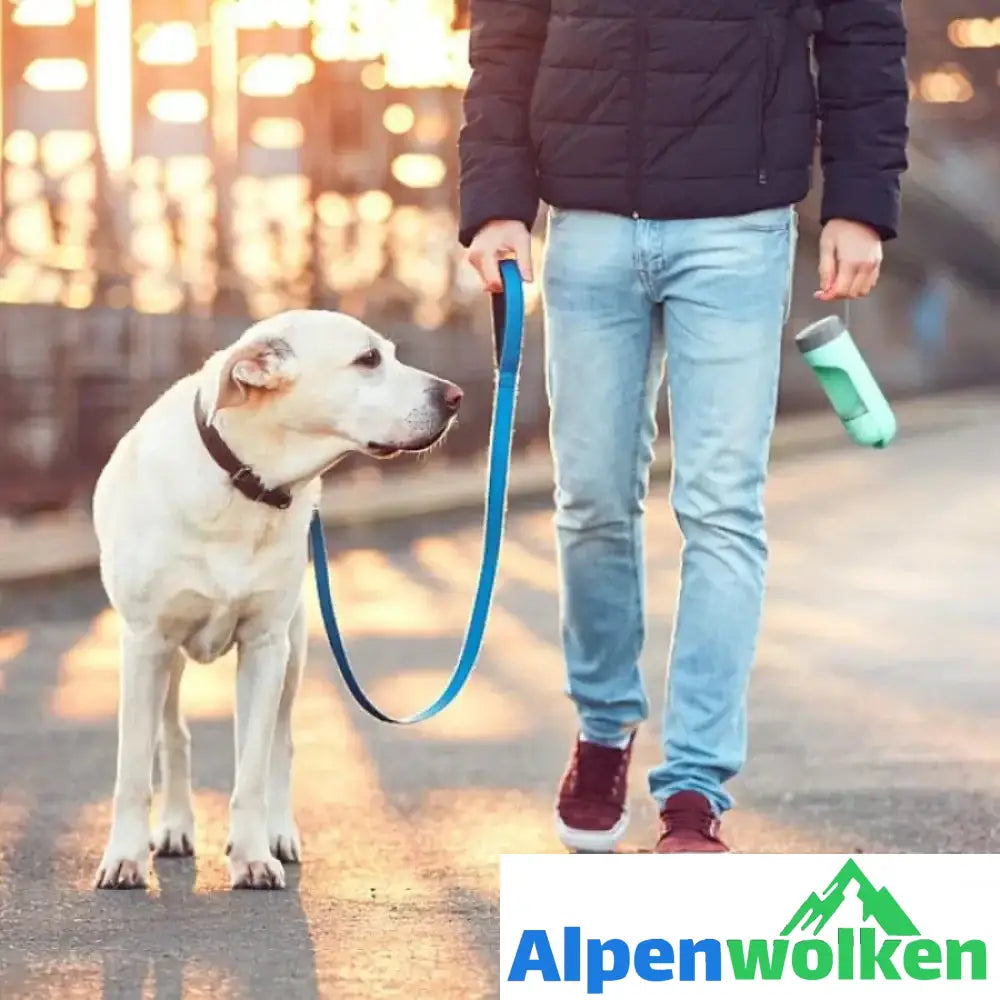 Alpenwolken - Tragbarer Wasserbecher für Haustiere