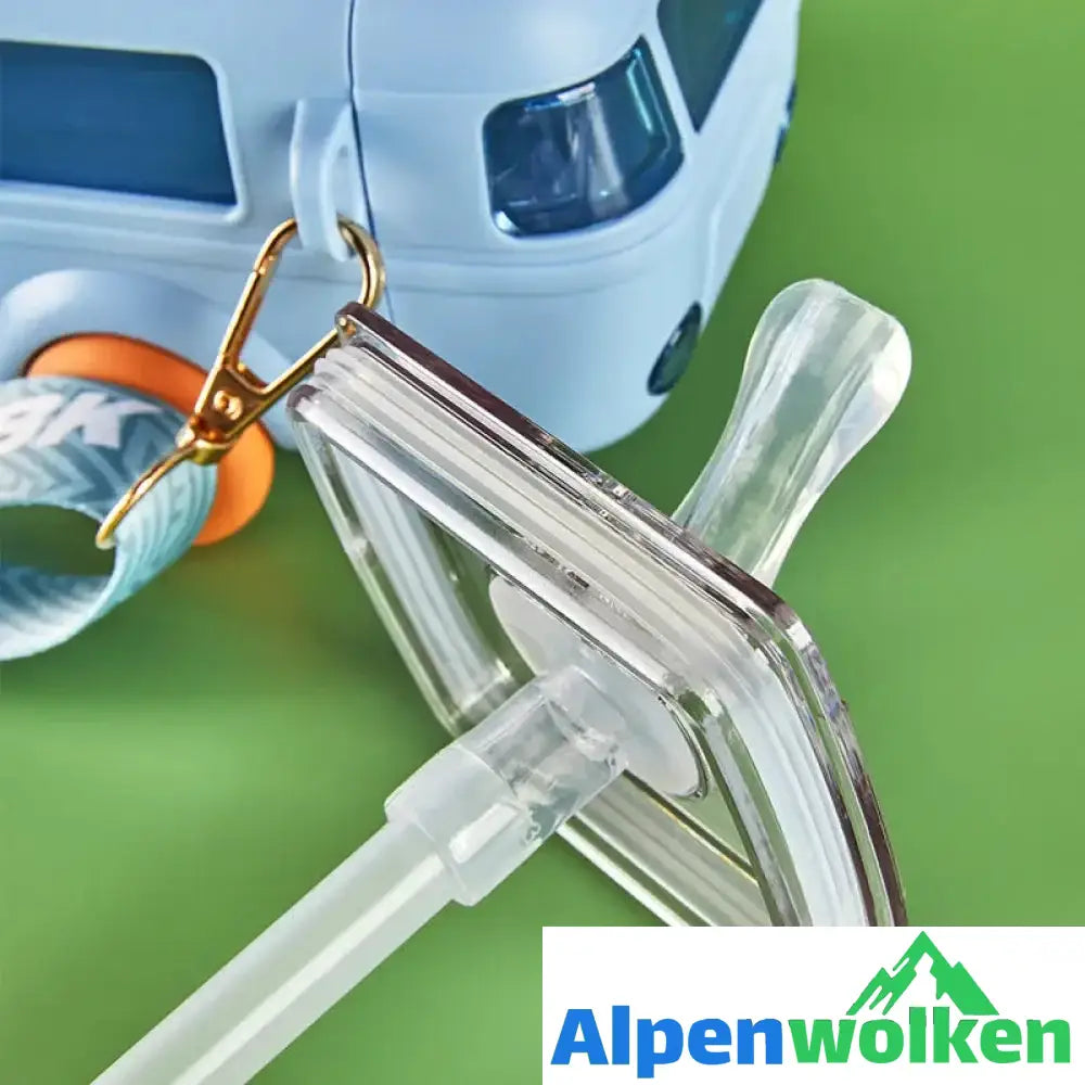 Alpenwolken - Tragbarer Wasserbecher in Busform