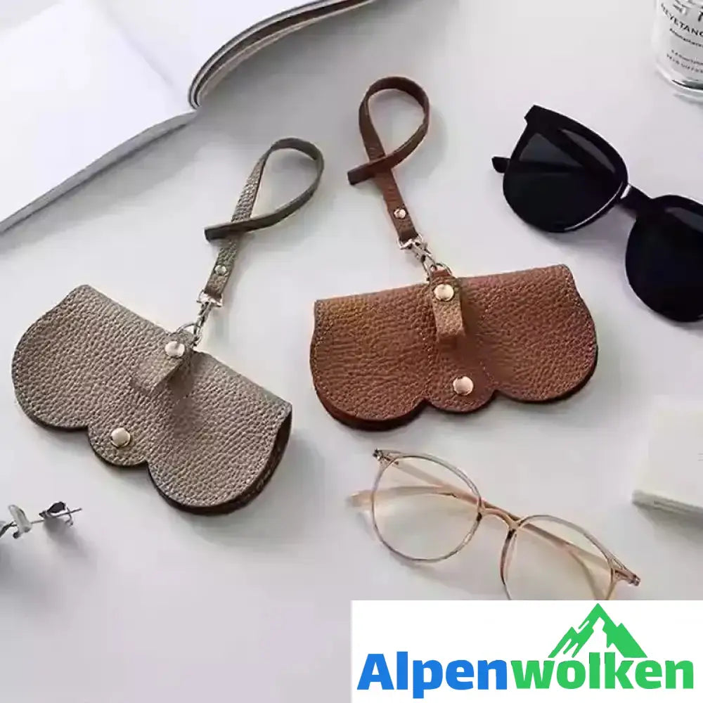 Alpenwolken - Tragbares Etui für Sonnenbrillen